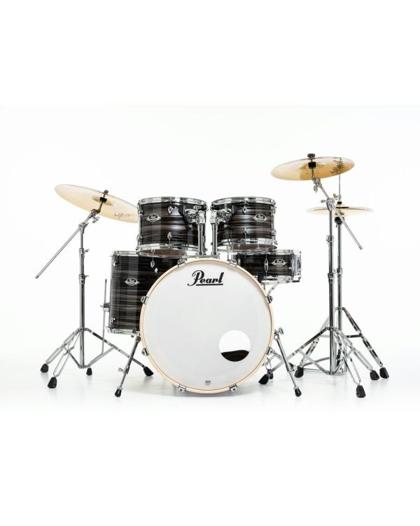 Pearl Export 5 Piece Drum Kit 22" inc HWP-834 and SBR Cymbals Metallic Amethyst Twist