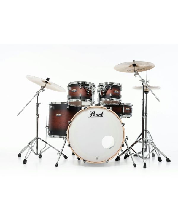 Pearl Decade Maple 5 Piece Drum Kit 22" inc HWP-834 Satin Brown Burst