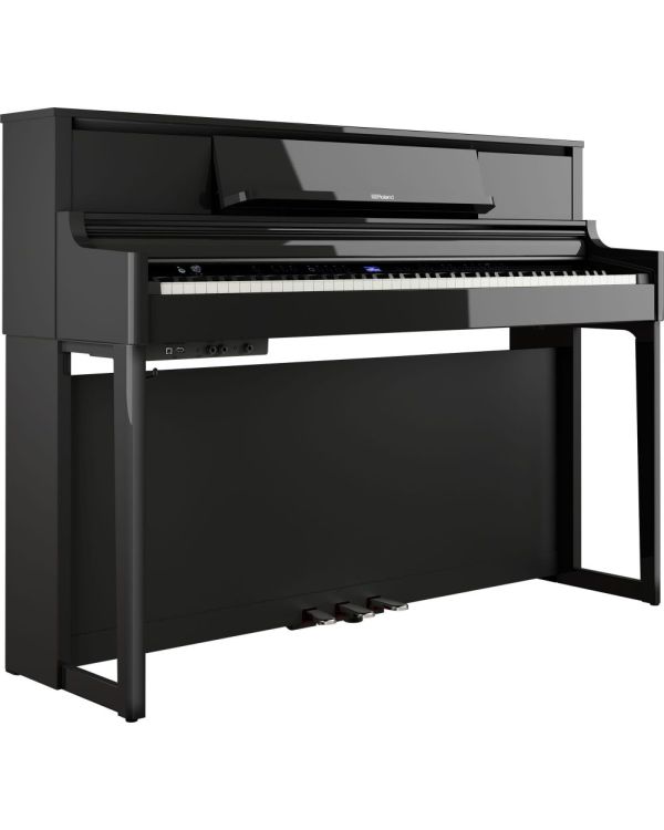 Roland LX-5-PE Upright Piano Polished Ebony