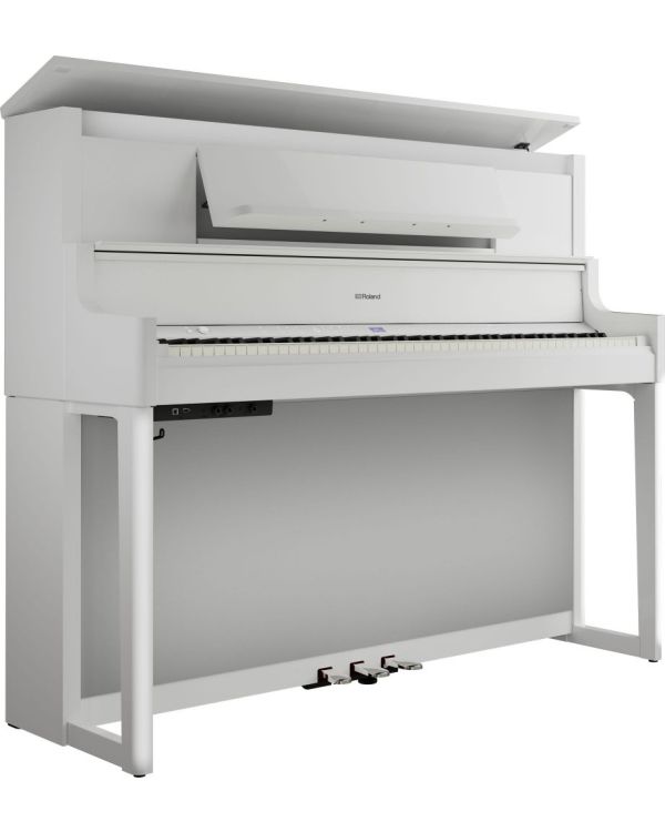 Roland LX-9-PW Luxury Upright Piano Polished White