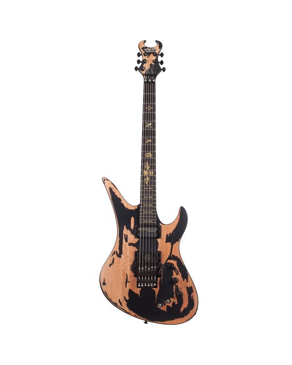 Schecter Synyster Gates Custom-S Distressed Satin Black