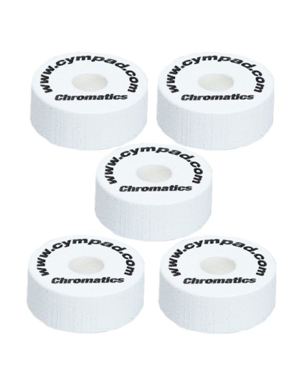 Cympad Chromatics 40/15mm Set White (5 pack)