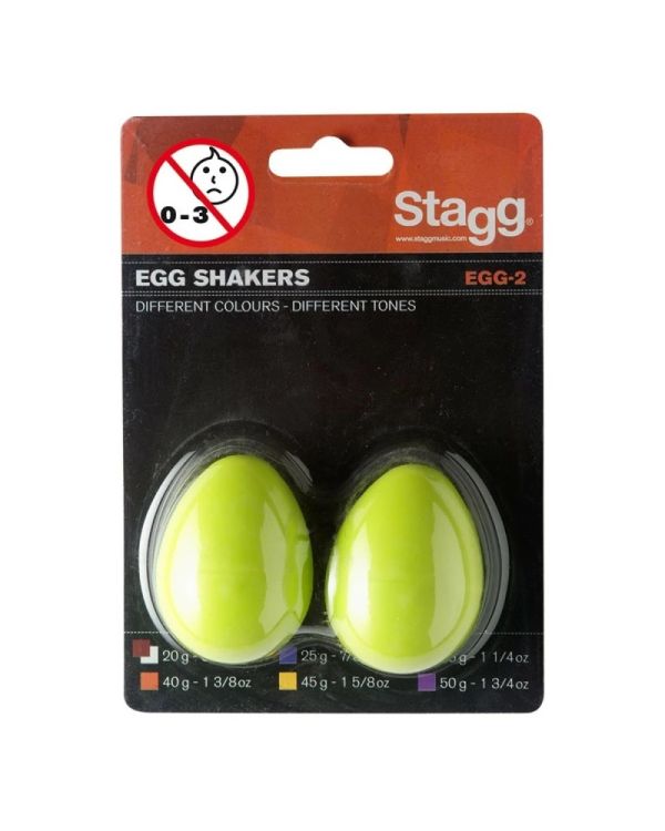 Stagg EGG Shakes 2 Green