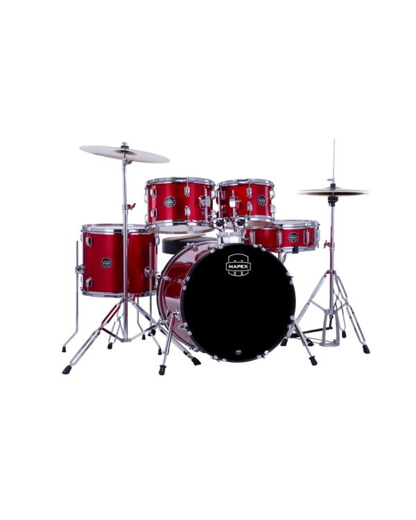 Mapex Comet Series Infra Red Kit 20 BD Inc Hardware, Drum Throne and Cymbals