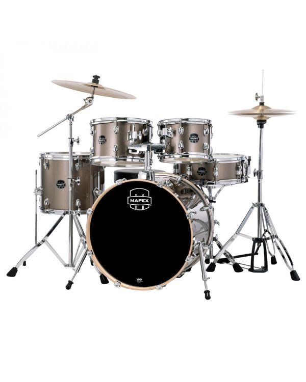 Mapex Venus Series Copper Metallic Kit 20" Inc Hardware, Drum Throne and Cymbals
