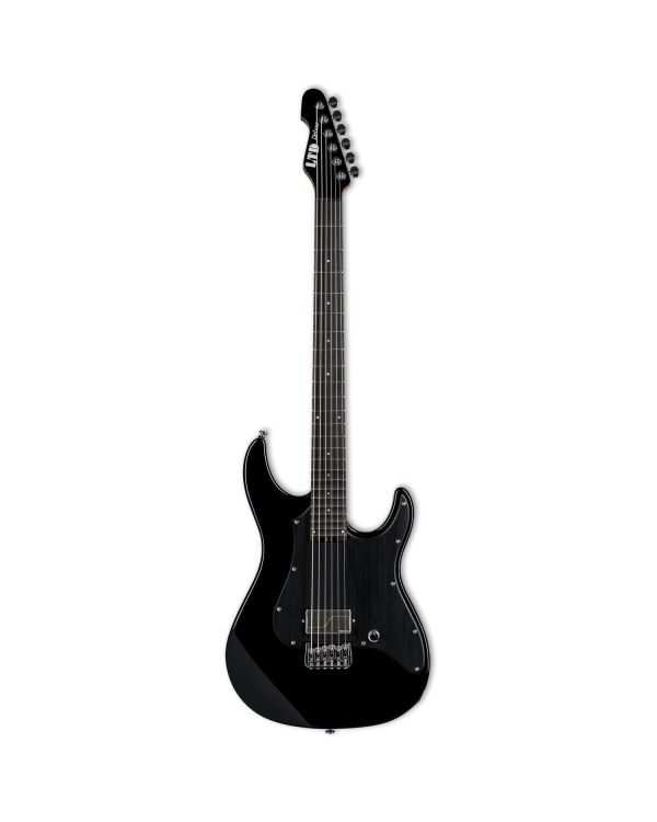 ESP LTD Snapper SN-1 Baritone Electric Guitar, Black