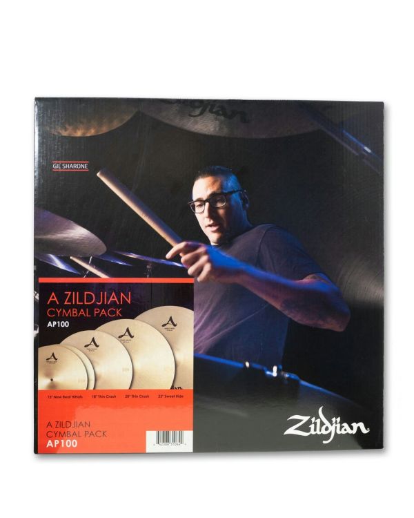 Zildjian Avedis AP100 A Series Cymbal Pack - 15 New Beat Hi-Hats 18" & 20" Thin Crash 23" Sweet Ride