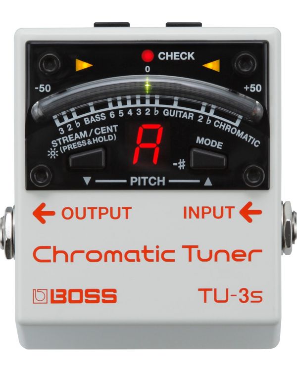 Boss TU-3S Chromatic Tuner Pedal