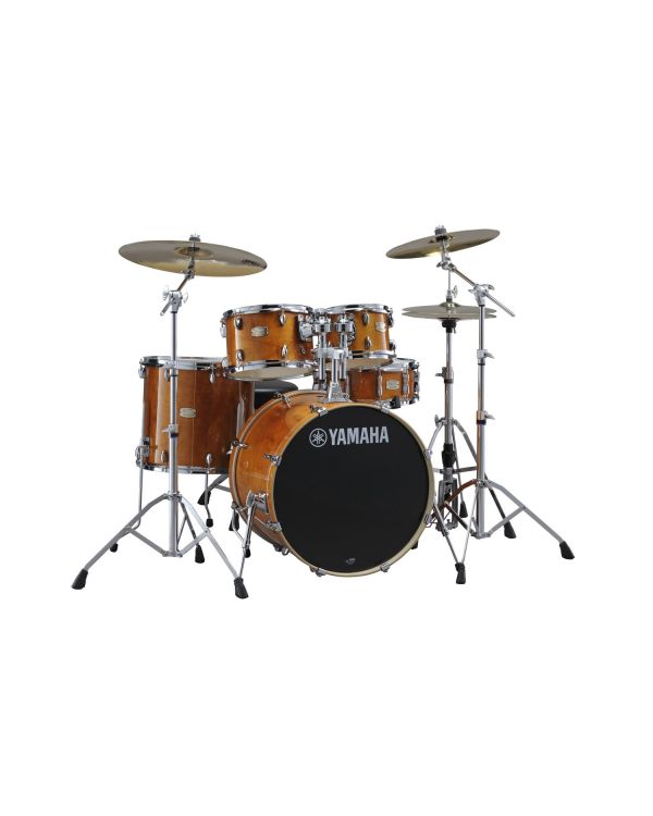 Yamaha Stage Custom 20in Fusion Kit with Hardware in Honey Amber