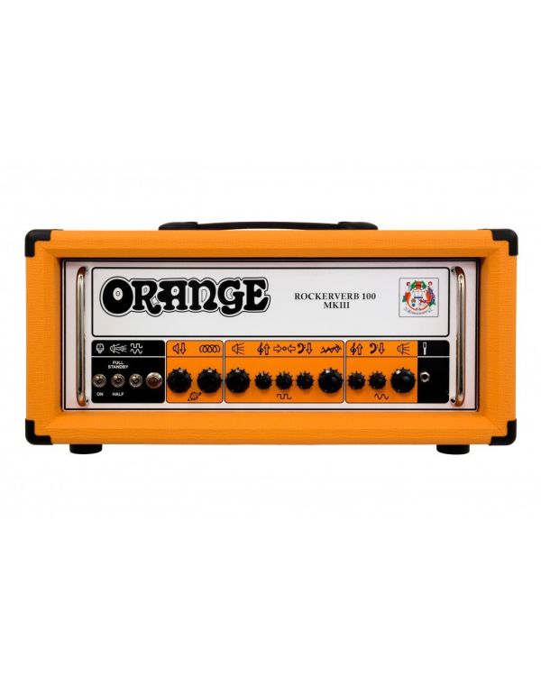 Orange Rockerverb MKIII Twin Channel Head, 100 Watts Class A/B