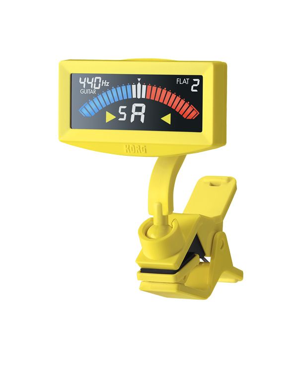 Korg Pitchcrow-G Clip-On Tuner, Yellow