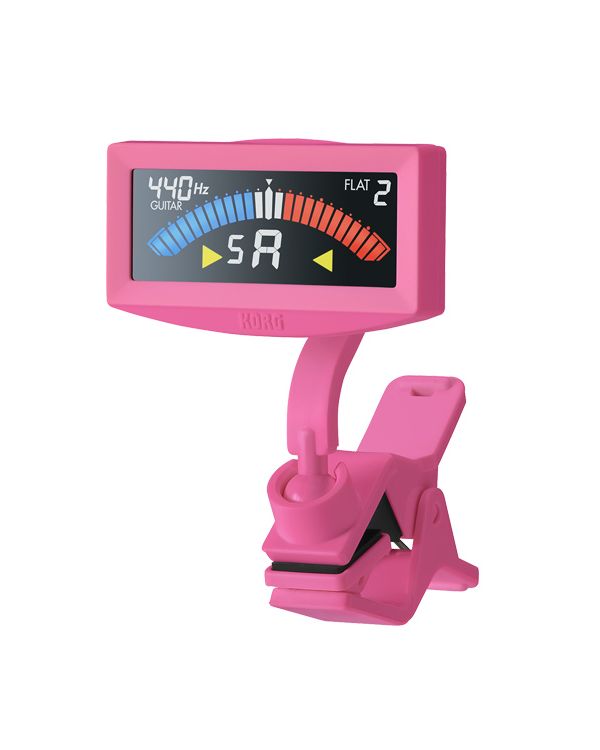 Korg Pitchcrow-G Clip-On Tuner, Pink