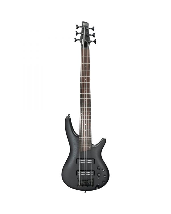 Ibanez SR306EB 6-String Bass Guitar in Weathered Black