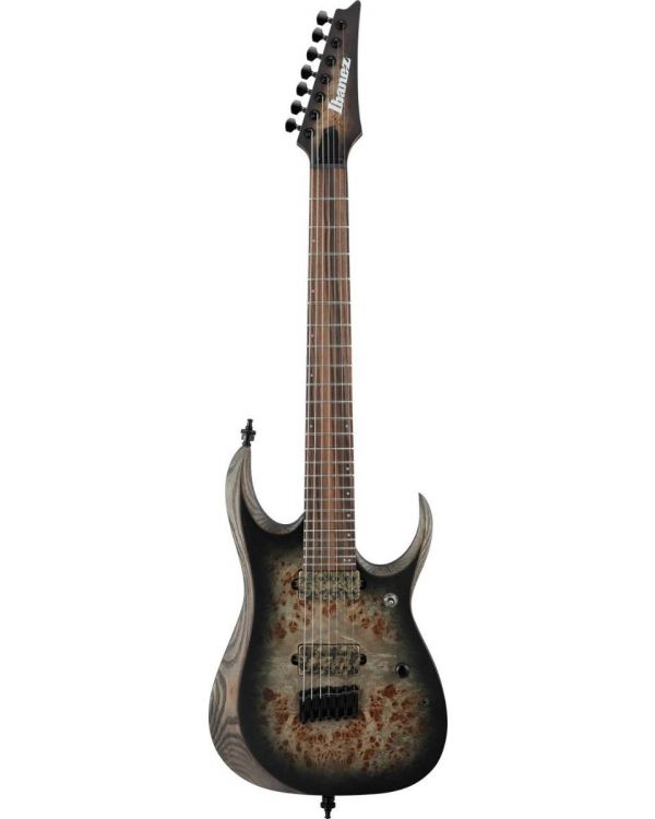Ibanez RGD71ALPA-CKF 7-String Guitar, Charcoal Black Flat