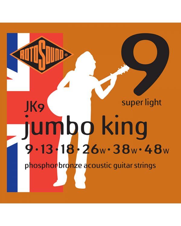 Rotosound JK Super Light Acoustic Set 9-48