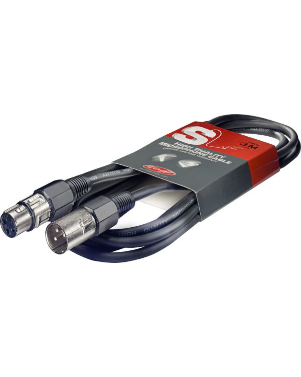Stagg 6m Male XLR to Female XLR Cable