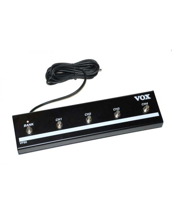 Vox VFS5 5 Way Footswitch for VT Amps
