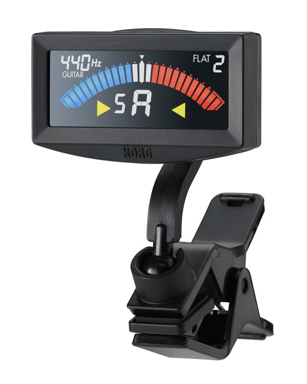 Korg PitchCrow-G Clip-On Tuner in Black