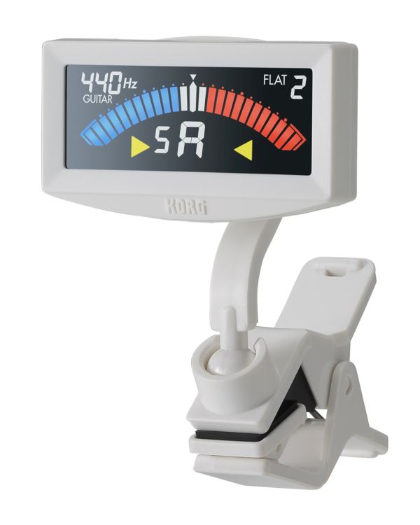 Korg Pitchcrow-g Clip-On Tuner in White
