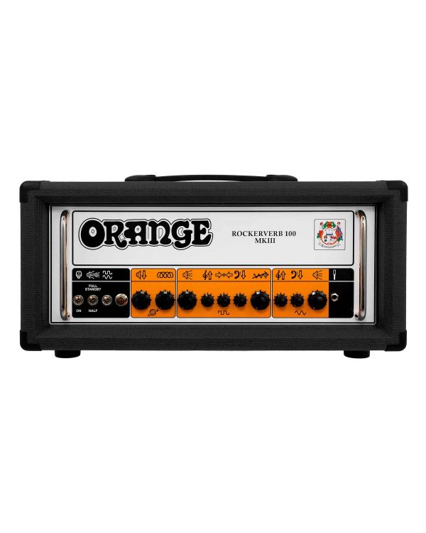 Orange Rockerverb 100 MkIII 100W Amp Head in Black