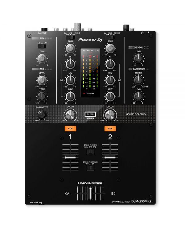 Pioneer DJ DJM-250MK2 2-Channel Mixer