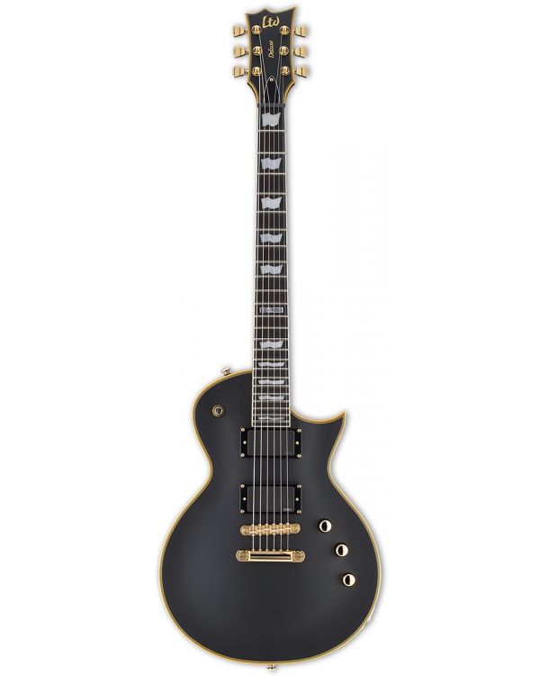 ESP Ltd EC-1000 Singlecut Electric Guitar, Vintage Black