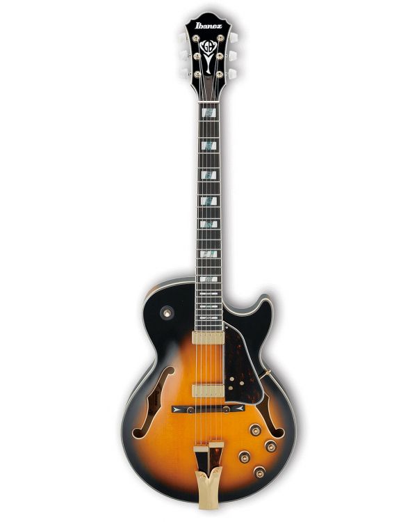 Ibanez GB10SE George Benson Signature Guitar, Brown Sunburst