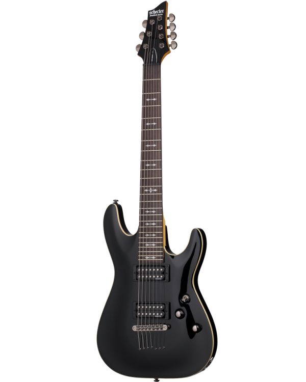 Schecter OMEN-7 in Gloss Black, 7 String Guitar