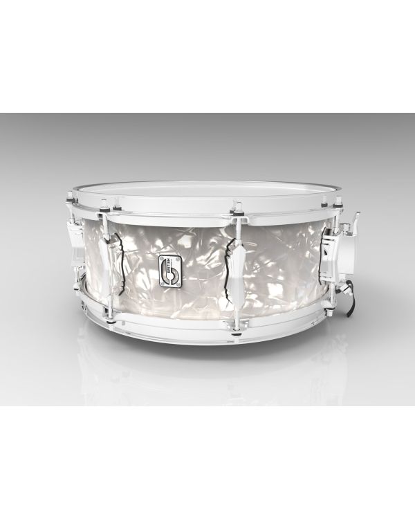British Drum Co. 14 x 5.5 Lounge Snare Drum in Windermere Pearl