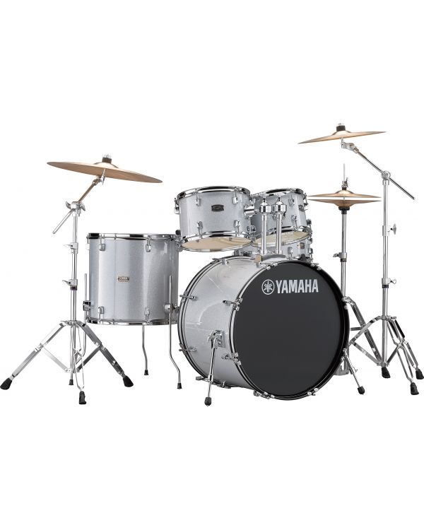 Yamaha Rydeen 22" Drum Kit with Hardware and Cymbals in Silver Sparkle