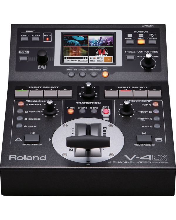 Roland V-4EX 4-channel Digital Video Mixer With Effects