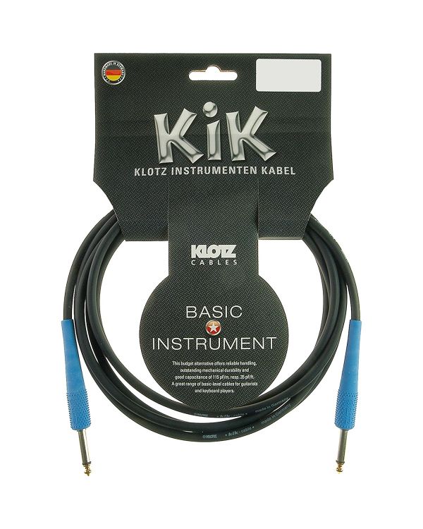 Klotz KIKC Blue Instrument Cable, 3m