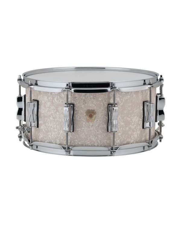 Ludwig Classic Maple 14x6.5 Snare Vintage White Marine
