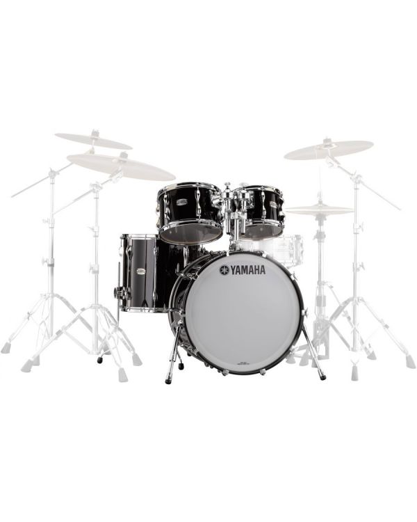 Yamaha Jazz Recording Custom Drum Shell Set Kit in Solid Black