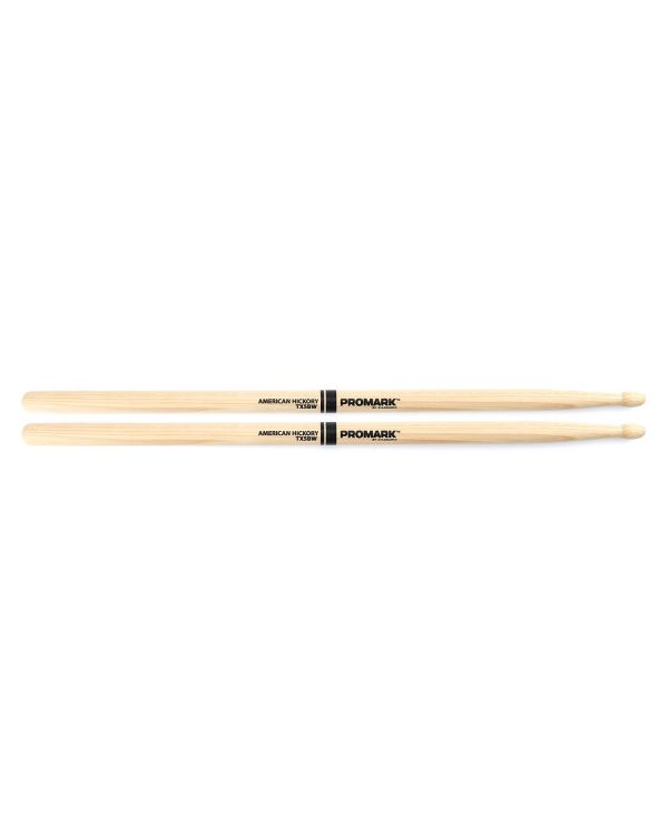 Promark Hickory 5B Wood Tip Drumstick Pair