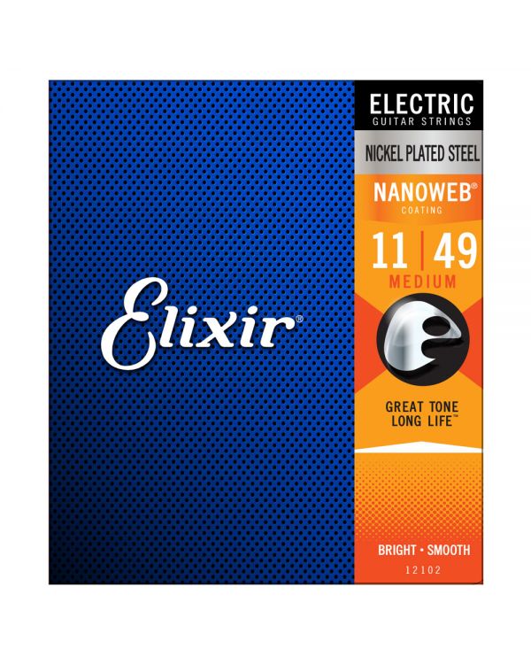 Elixir Electric NANOWEB Strings Medium 11-49