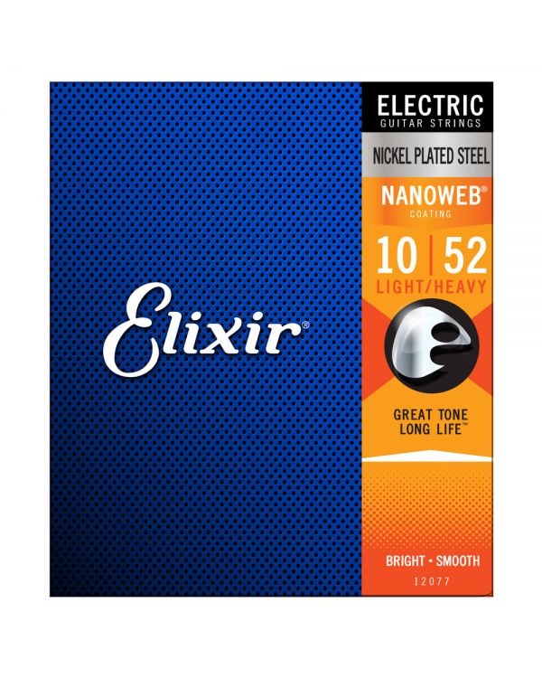 Elixir Electric NANOWEB Strings Lgt-Heavy 10-52
