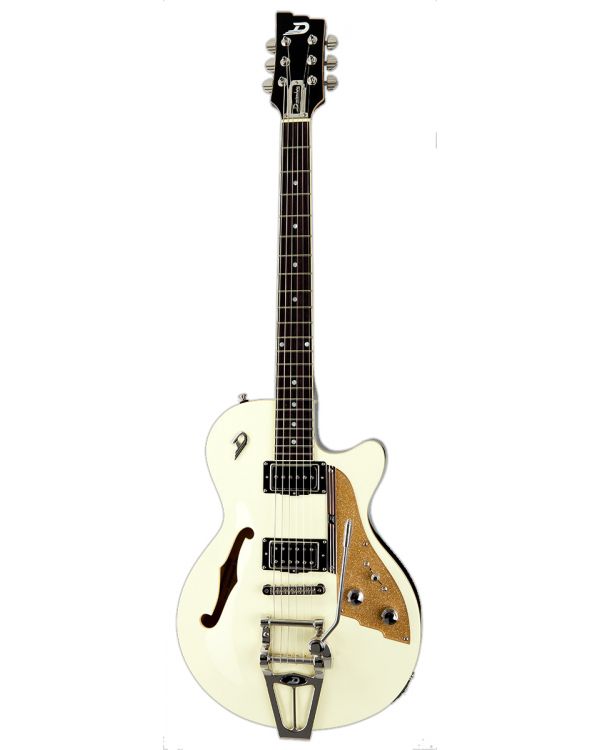 Duesenberg Starplayer TV Semi Hollow Guitar in Vintage White