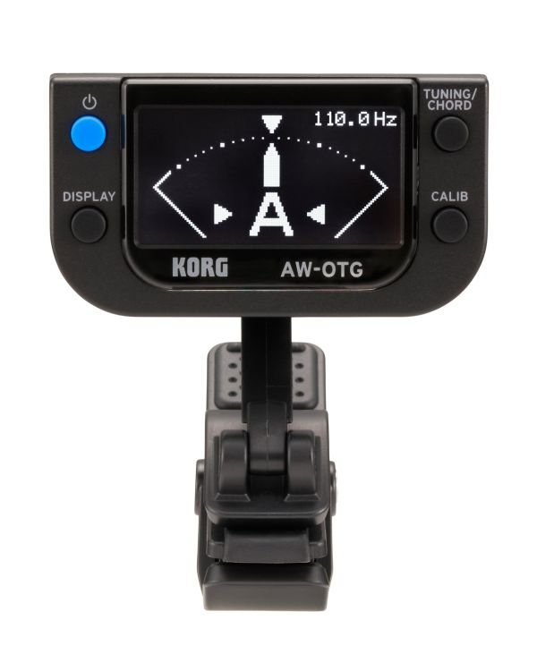 Korg AW-OTG Clip on Guitar Tuner with OLED Display