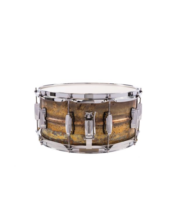Ludwig 14x6.5 Raw Brass Phonic Snare Drum
