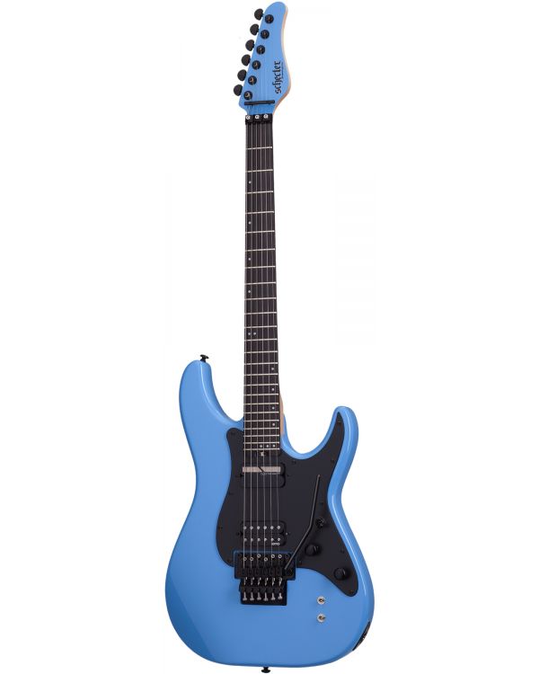 Schecter Sun Valley SS FR S Electric Guitar, Riviera Blue