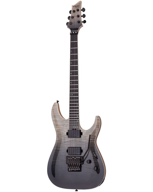 Schecter C-1 FR SLS Elite Electric Guitar, Black Fade Burst