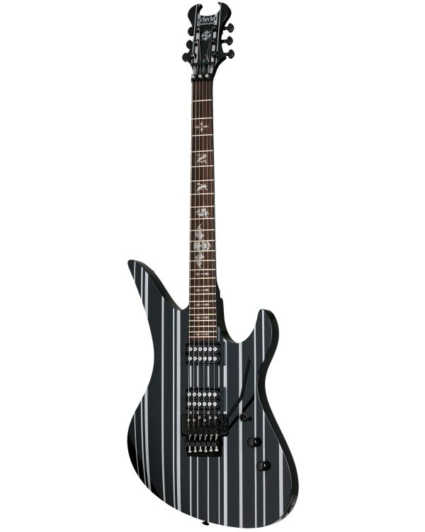 Schecter Synyster Standard Black w Silver Pinstripes
