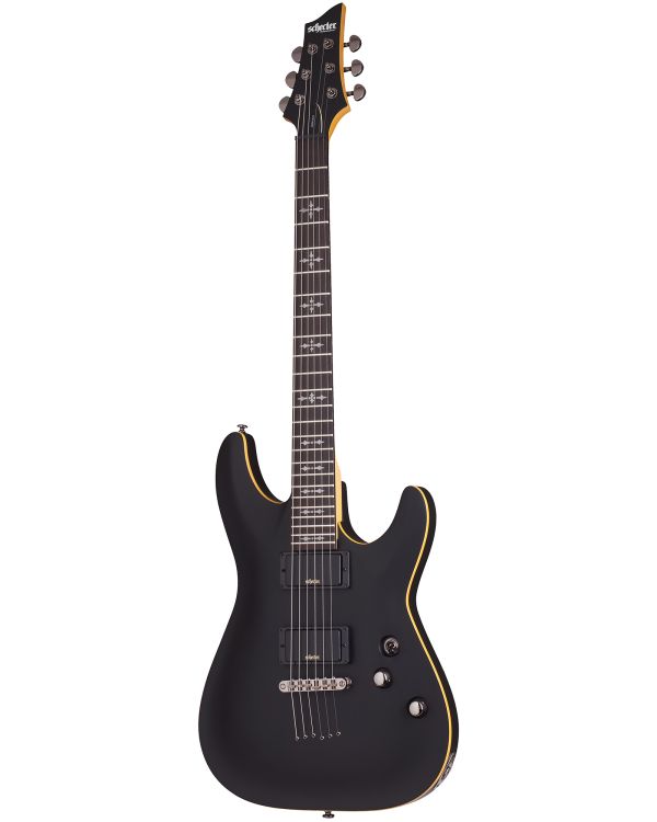B-Stock Schecter Demon 6 Electric Guitar Aged Black Satin
