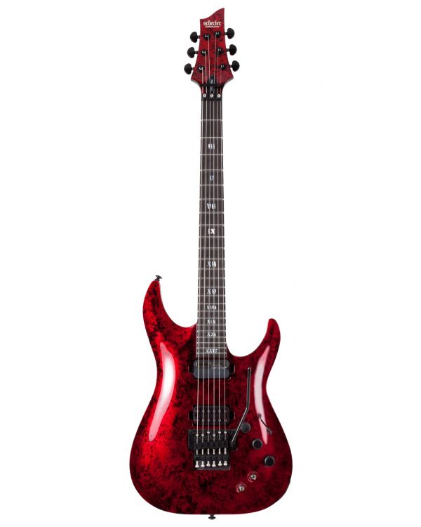Schecter C-1 FR-S Apocalypse Electric Guitar, Red Reign