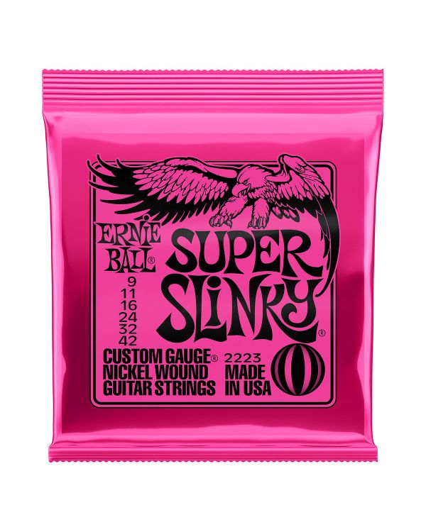 Ernie Ball 2223 Super Slinky Guitar Strings 9-42