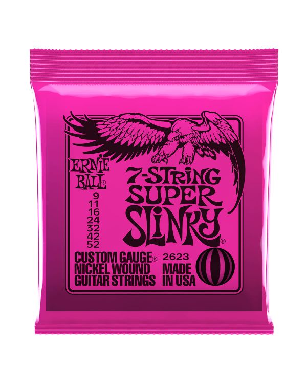 Ernie Ball 2623 7 String Super Slinky 9 - 52