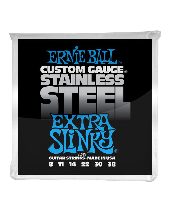 Ernie Ball 2249 Stainless Steel Extra Slinky 8-38