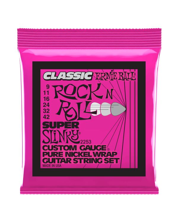 Ernie Ball Classic Pure Slinky 009 .042 Pink Pack