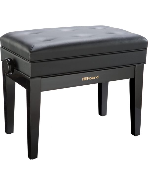 Roland RPB-400 Adjustable Height Piano Bench Polished Ebony